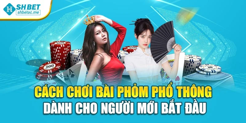 Cách chơi bài phỏm phổ thông dành cho người mới bắt đầu